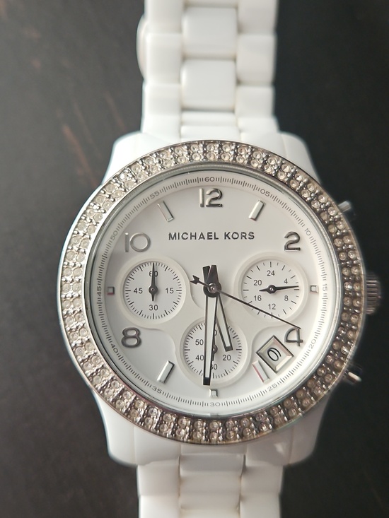 Michael Kors Accessories - Michael Kors Runway Watch Ceramic 38MM.